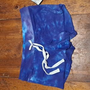 NWT Tie Dye Knit Sleep PJ Shorts